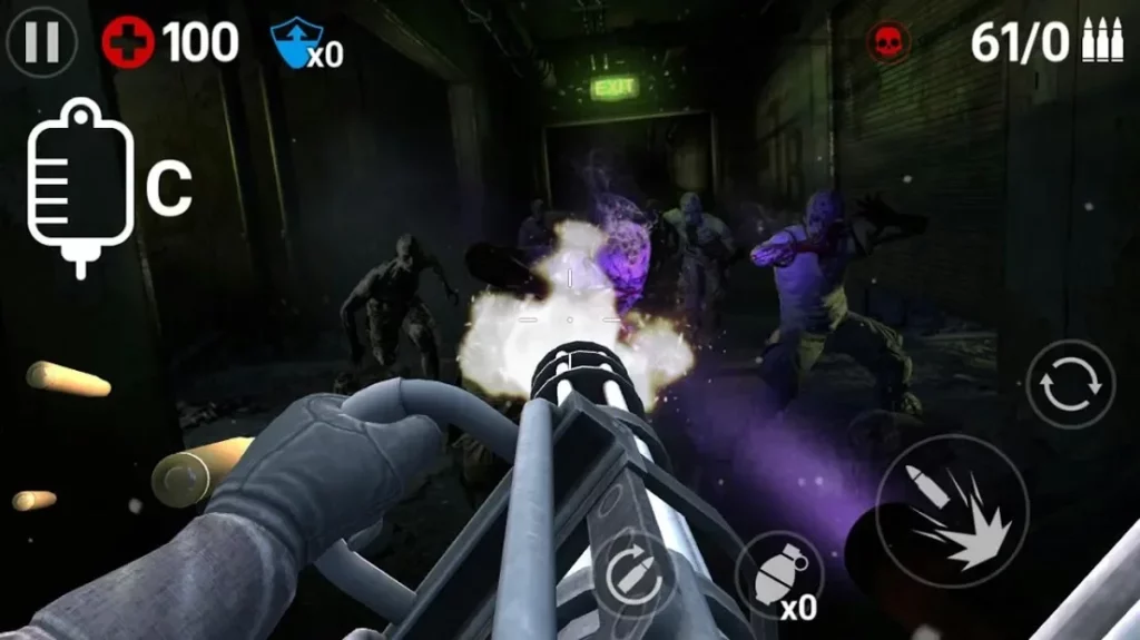 Gun Trigger Zombie screenshot