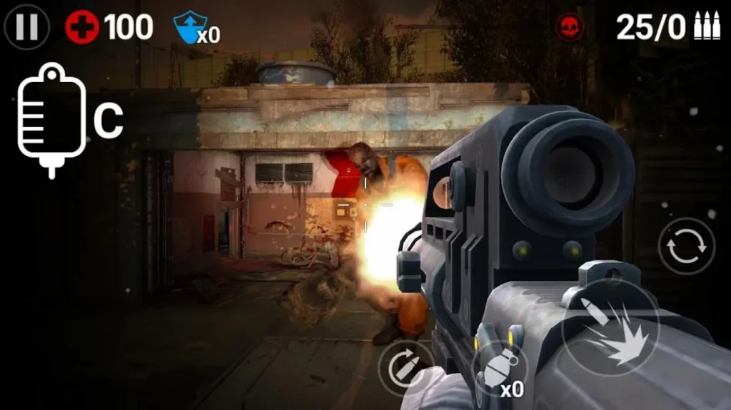 Gun Trigger Zombie screenshot