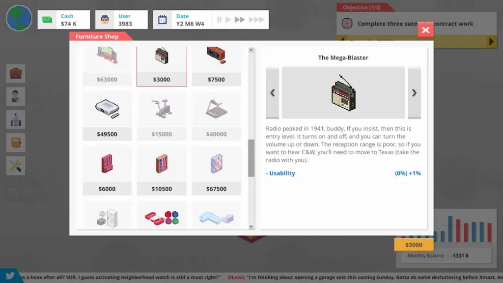 Startup Panic screenshot