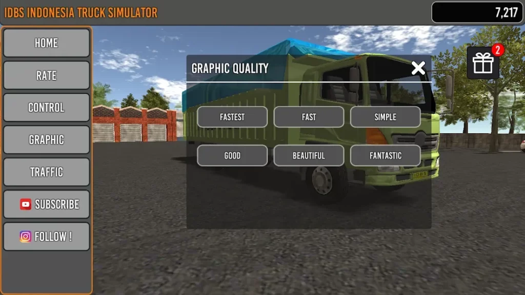 IDBS Indonesia Truck Simulator screenshot