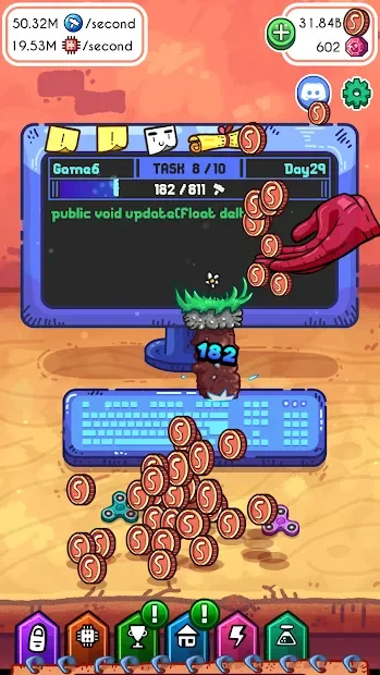 Workidle Tycoon: Idle Clicker Game screenshot