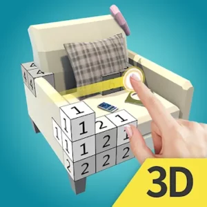 Color World 3D — Раскраска по цифрам icon