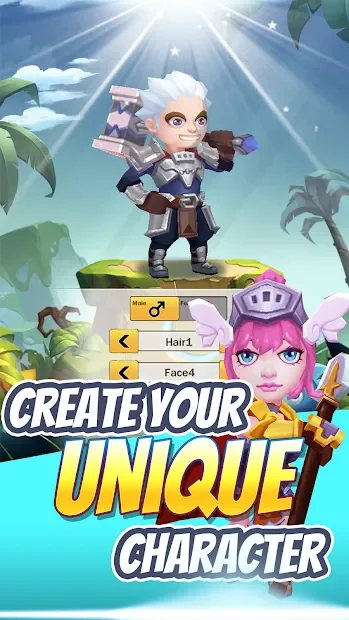 Mythical Knights: Endless Dungeon Crawler RPG screenshot
