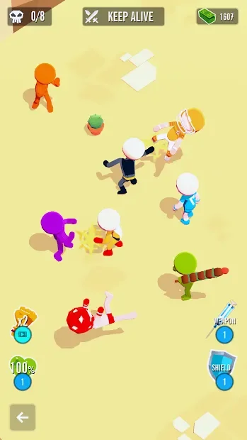 Stickman 3D - Уличный гангстер screenshot