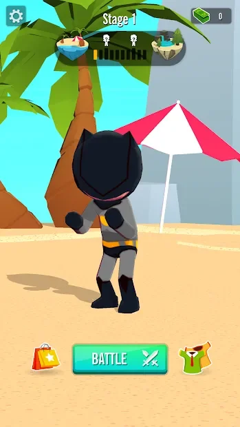 Stickman 3D - Уличный гангстер screenshot