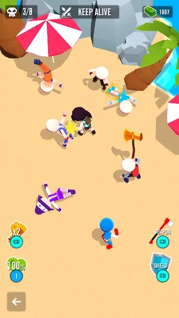 Stickman 3D - Уличный гангстер screenshot