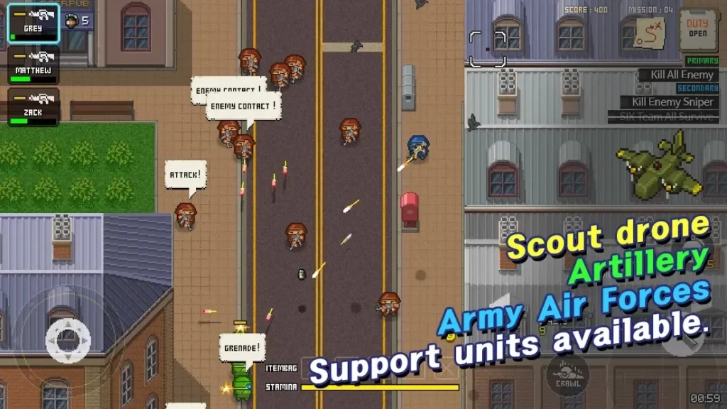 Team SIX - Armored Troops screenshot