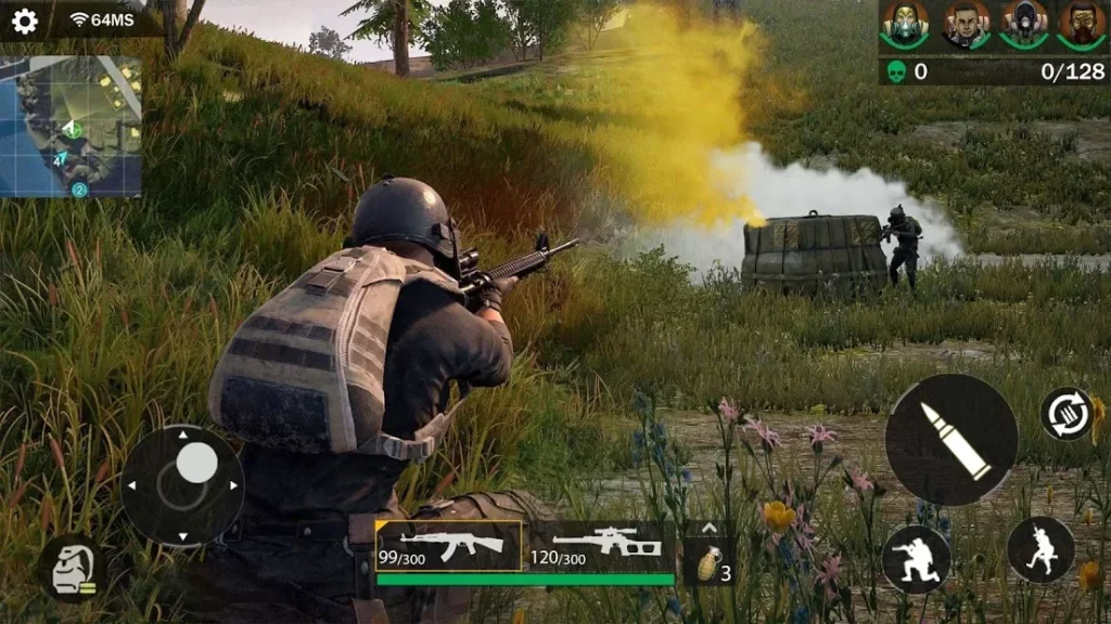 Критическое действие прикрытия: оффлайн командный screenshot