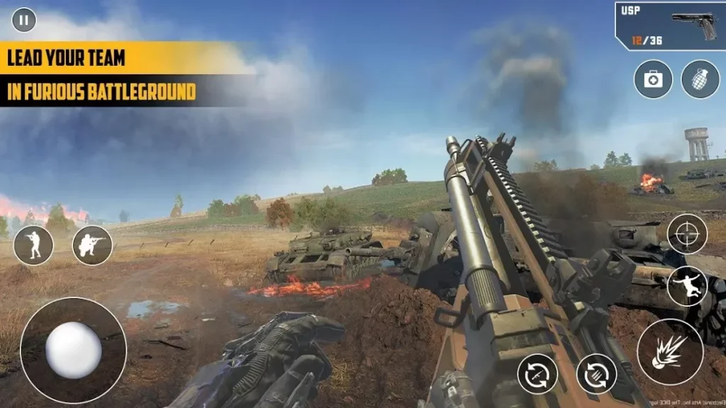 Антитеррористическая стрелялка FPS: Gun Strike War screenshot