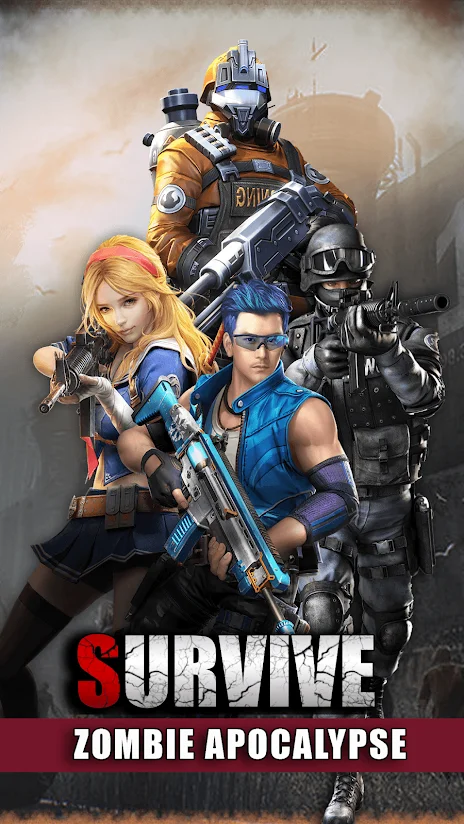 Zombies City : Doomsday Survival Shooting Games screenshot