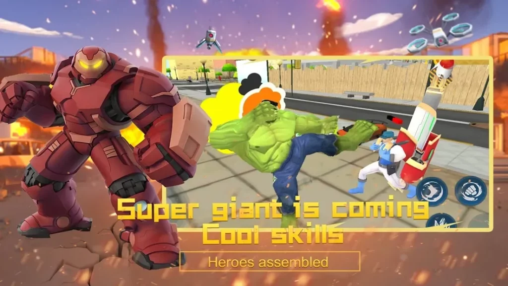Super City Hero：Crime City Battle screenshot