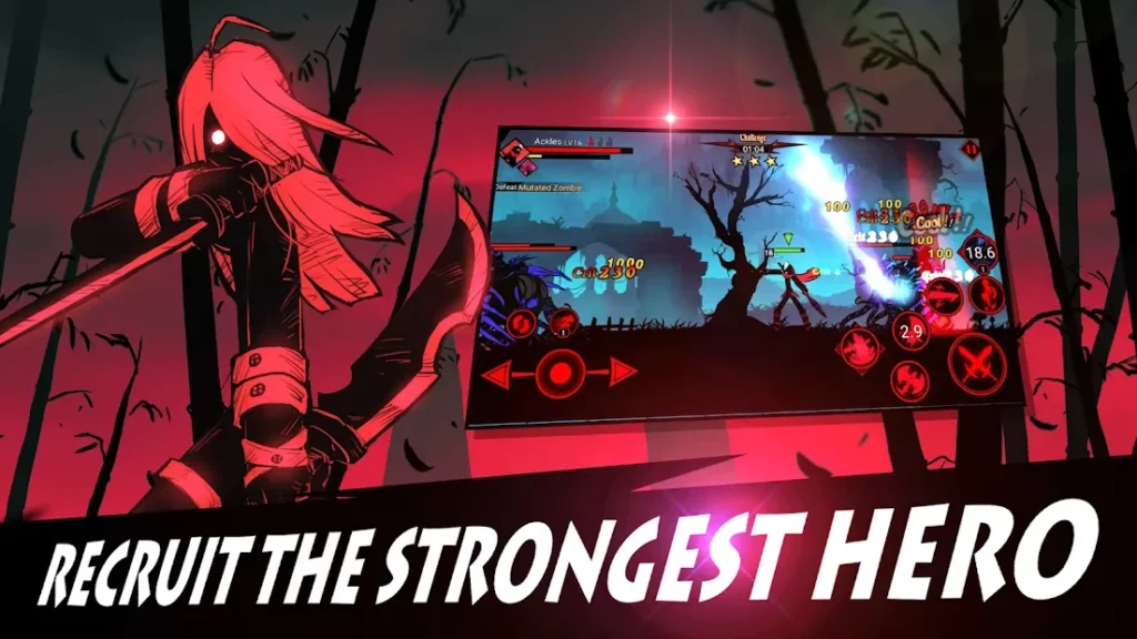 League of Stickman 2-Sword Demon screenshot