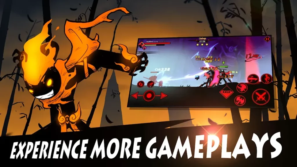 League of Stickman 2-Sword Demon screenshot