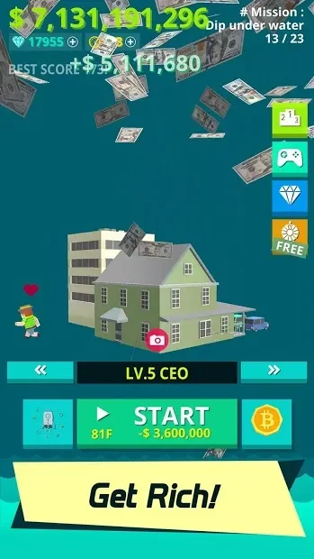 Flappy Coin : Rich Maker screenshot