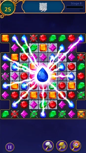 Jewels Magic: Mystery Match3 screenshot