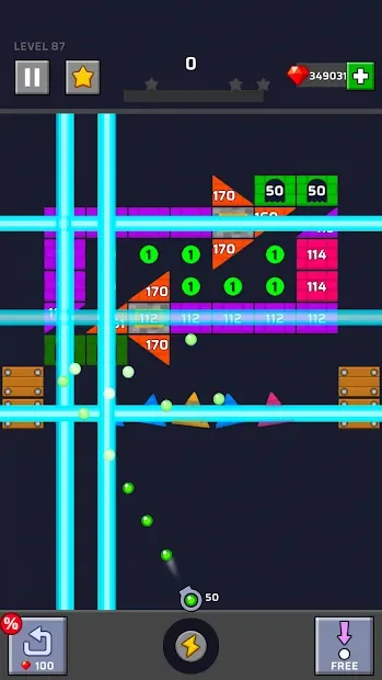 Brick Out - Shoot the ball screenshot