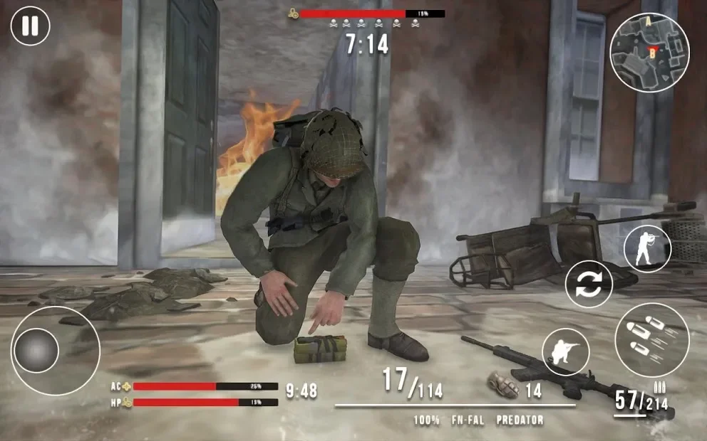 зимние герои Второй мировой войны - Стрелялки screenshot