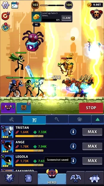 Stickman Heroes: Возраст монстров screenshot