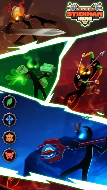 Stickman Heroes: Возраст монстров screenshot