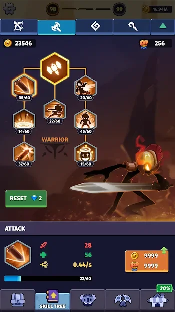 Stickman Heroes: Возраст монстров screenshot