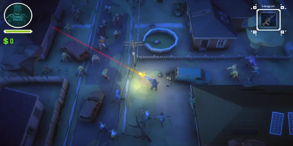 Walking Dead Mad Horde:Endless TD Zombie Shooter screenshot