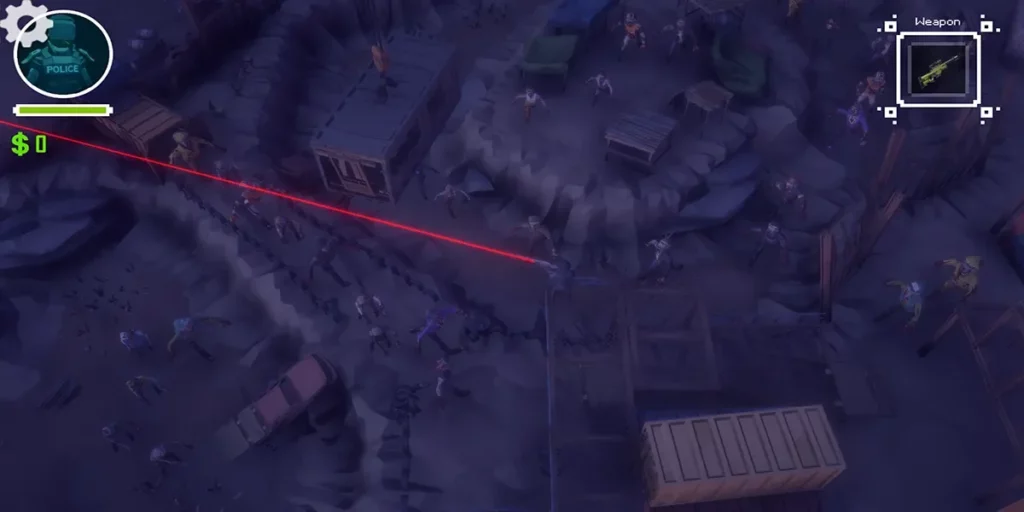 Walking Dead Mad Horde:Endless TD Zombie Shooter screenshot
