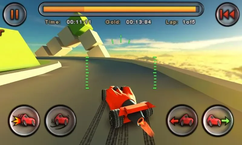 Jet Car Stunts screenshot