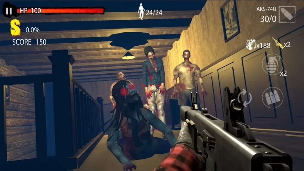 Zombie Hunter D-Day screenshot