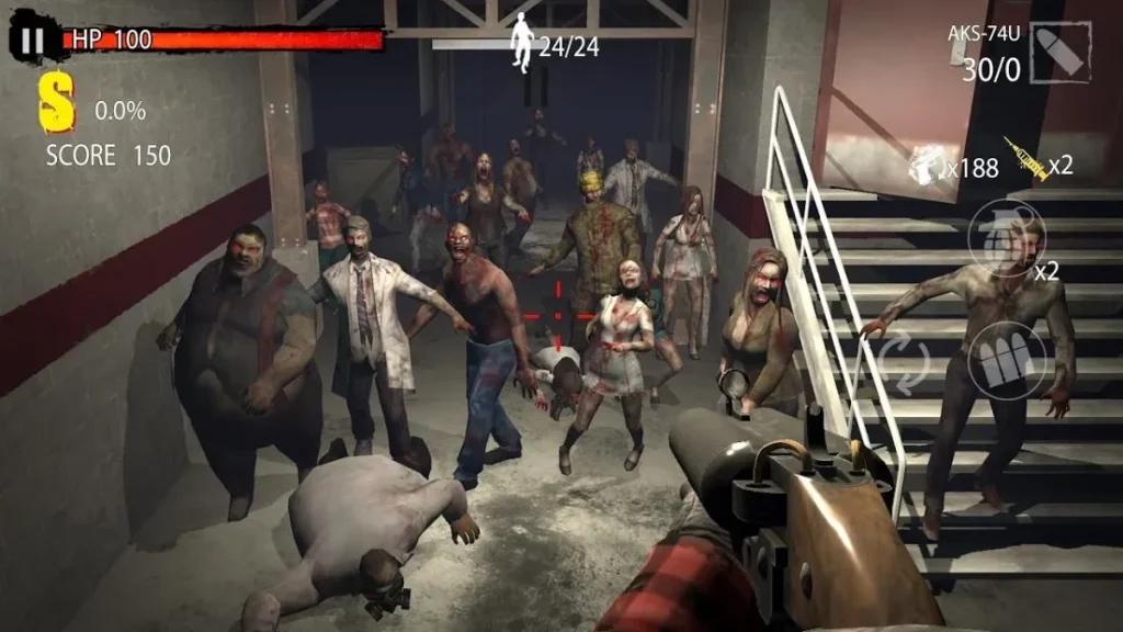 Zombie Hunter D-Day screenshot