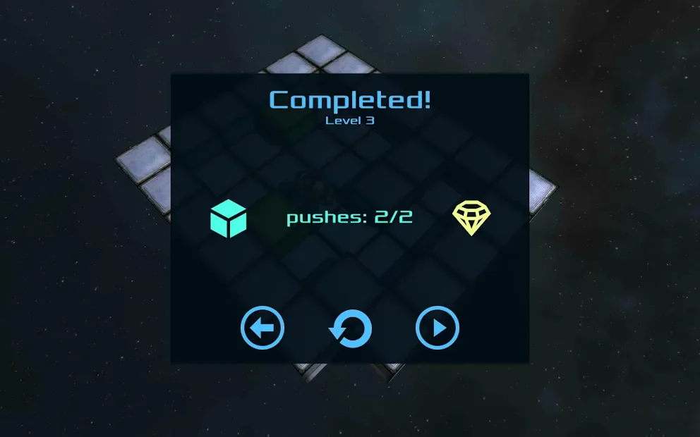 Space Puzzle - Move Boxes & Solve Puzzles 3D screenshot