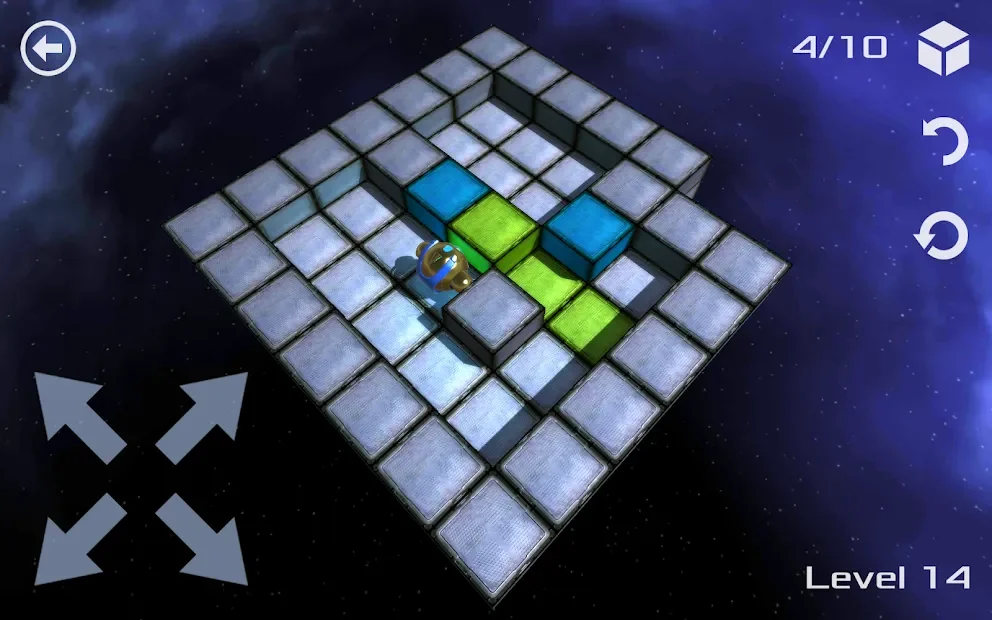 Space Puzzle - Move Boxes & Solve Puzzles 3D screenshot