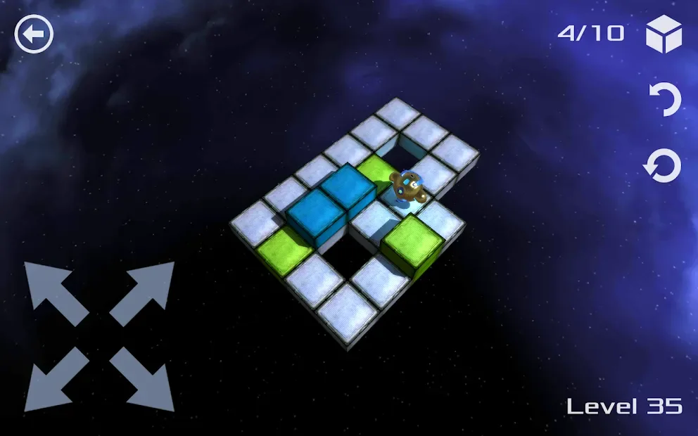 Space Puzzle - Move Boxes & Solve Puzzles 3D screenshot