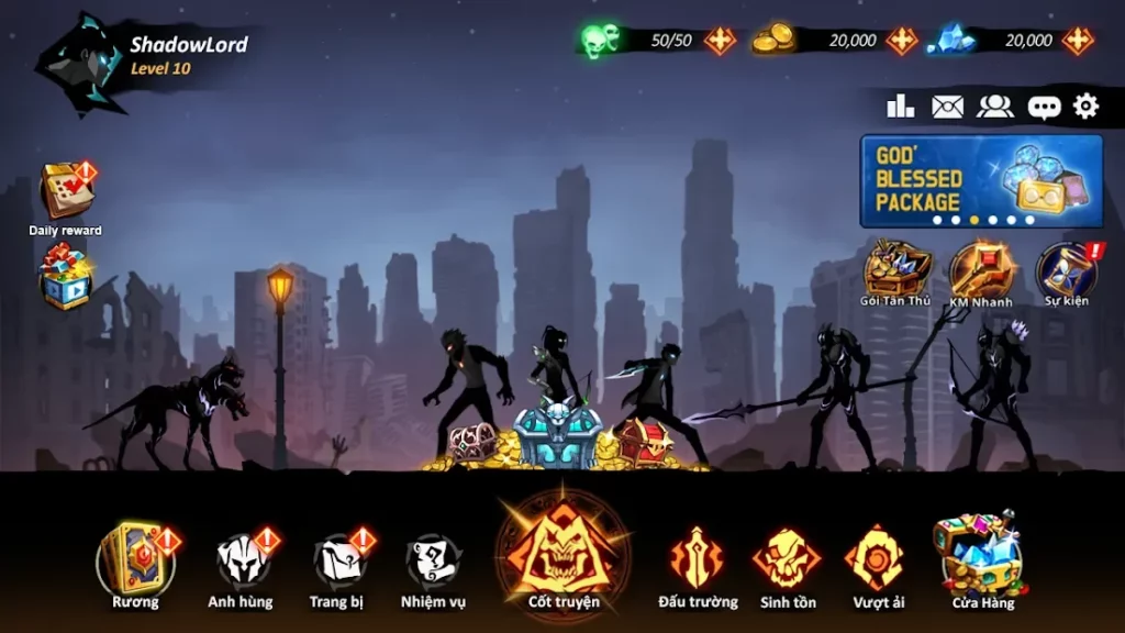 Shadow Lord: Solo Leveling screenshot