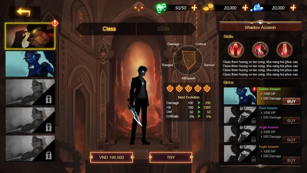 Shadow Lord: Solo Leveling screenshot