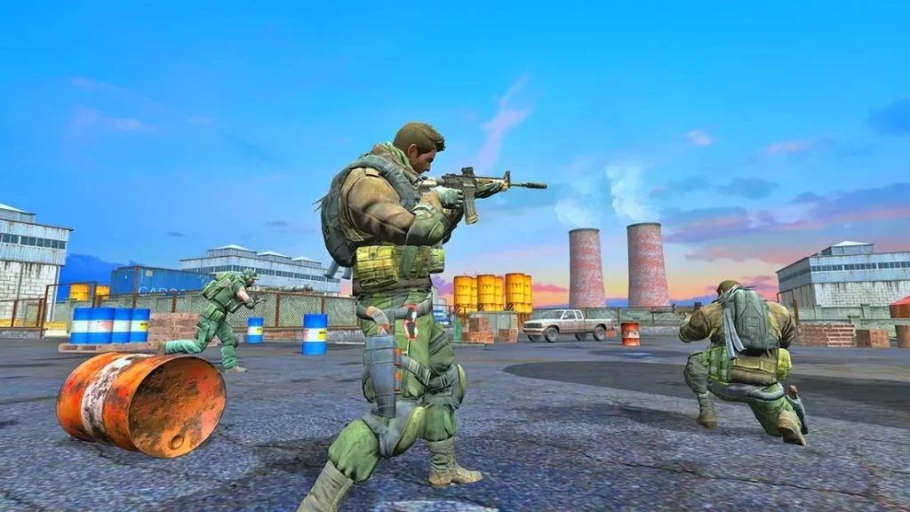 Modern Commando Strike : Free Shooting Games screenshot