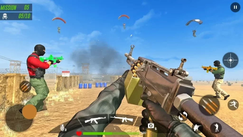 Fps Gun Shooting Strike - Counter Terrorist Game screenshot
