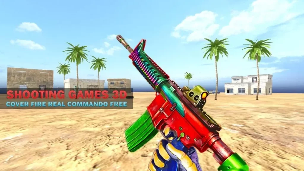 Игры стрелялки 3D: Cover Fire Real Commando screenshot