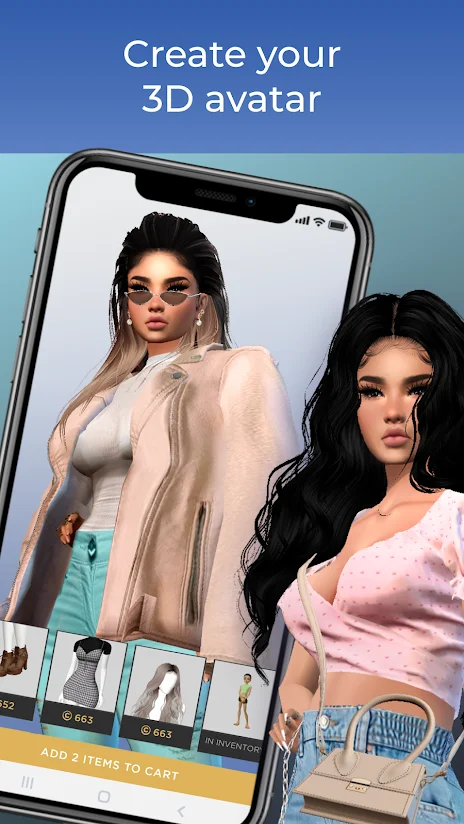 IMVU: chat, friendship, romance in a virtual world screenshot
