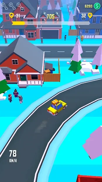 Taxi Run - безумное такси screenshot