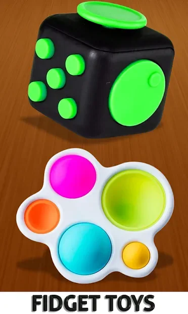 Fidget Cube 3D Antistress Toys - Calming Game screenshot