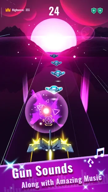 Rhythm Flight: EDM Music Game screenshot