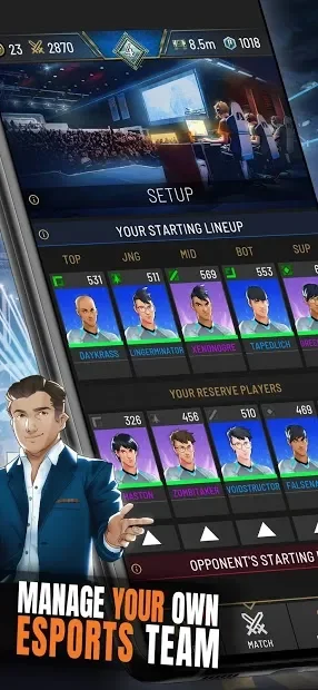 RIVALS Esports MOBA Manager screenshot