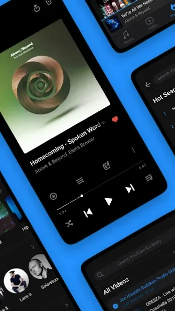 Lark Player — бесплатный плеер для MP3 и Youtube screenshot