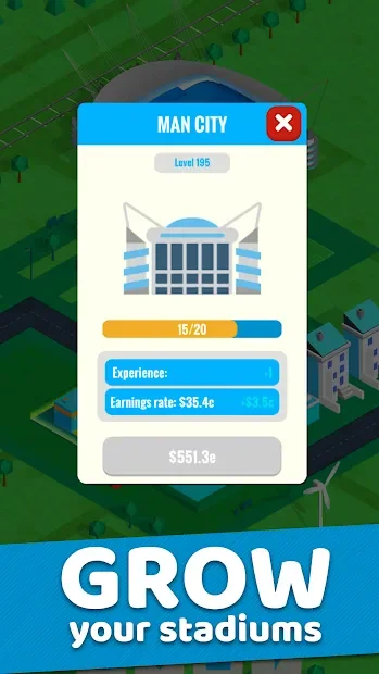 Idle Stadium Builder screenshot