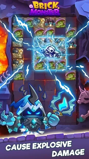 Brick Monster: Epic Casual Magic Balls Blast Game screenshot