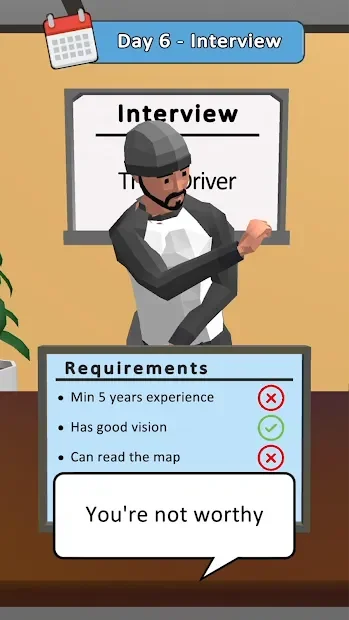 Hiring Job 3D screenshot