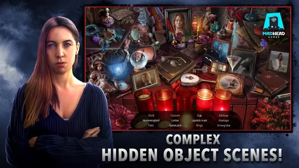 Adam Wolfe: Dark Detective Mystery Game screenshot