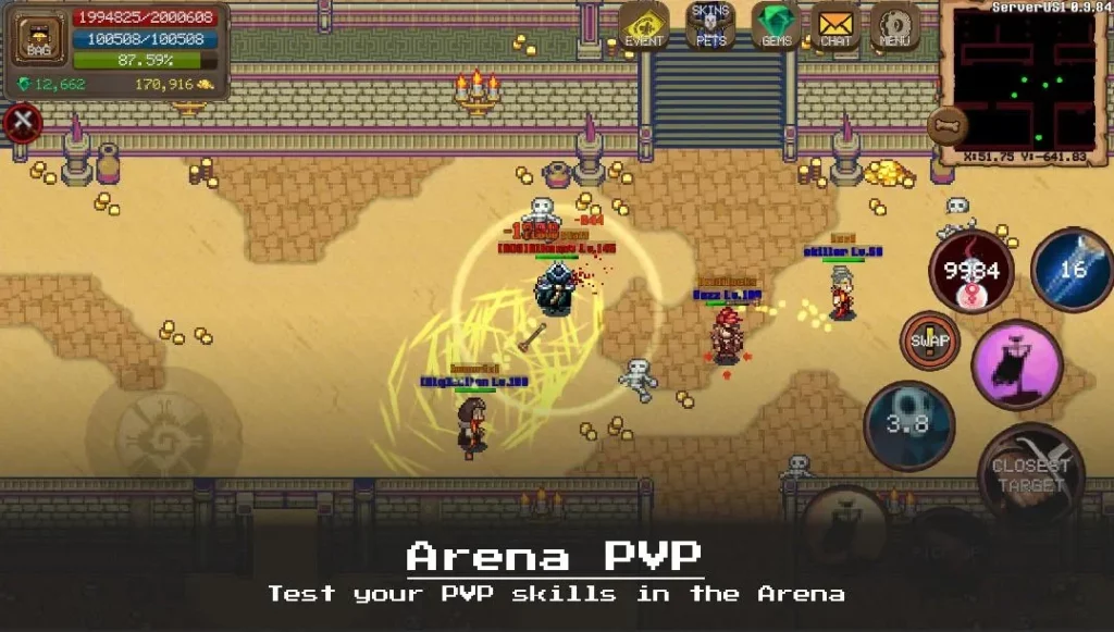 MMORPG Laurum Online - RPG - Pixel MMO - PVP screenshot