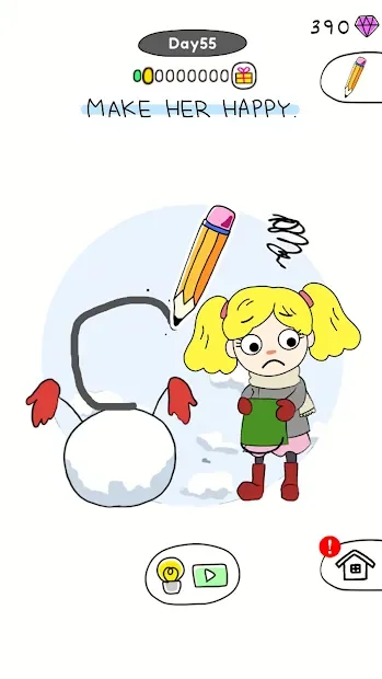 Draw Happy Puzzle screenshot