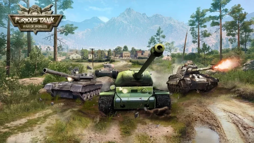 Furious Tank: War of Worlds (Яростный танк) screenshot